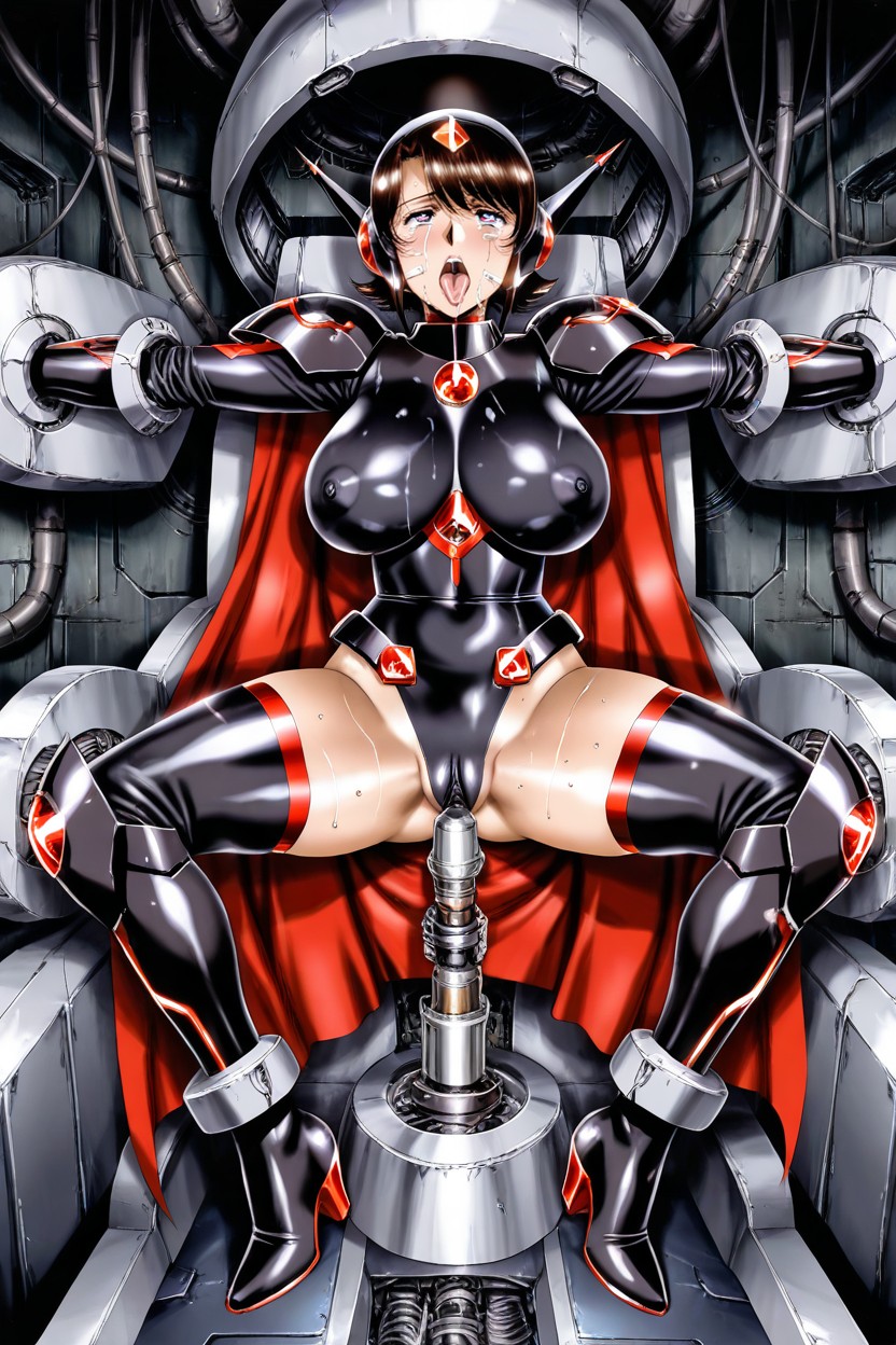 Outstretched Arms, Straight On, Full Body Hentai IA
