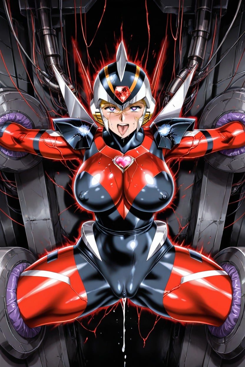 Pinkish Tint Through Material, Nsfw, Machine Sex Hentai IA