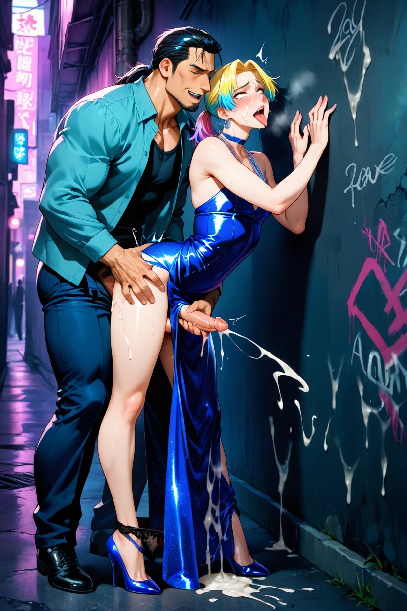 Small, Arched Back, Skinny AI Gay Porn