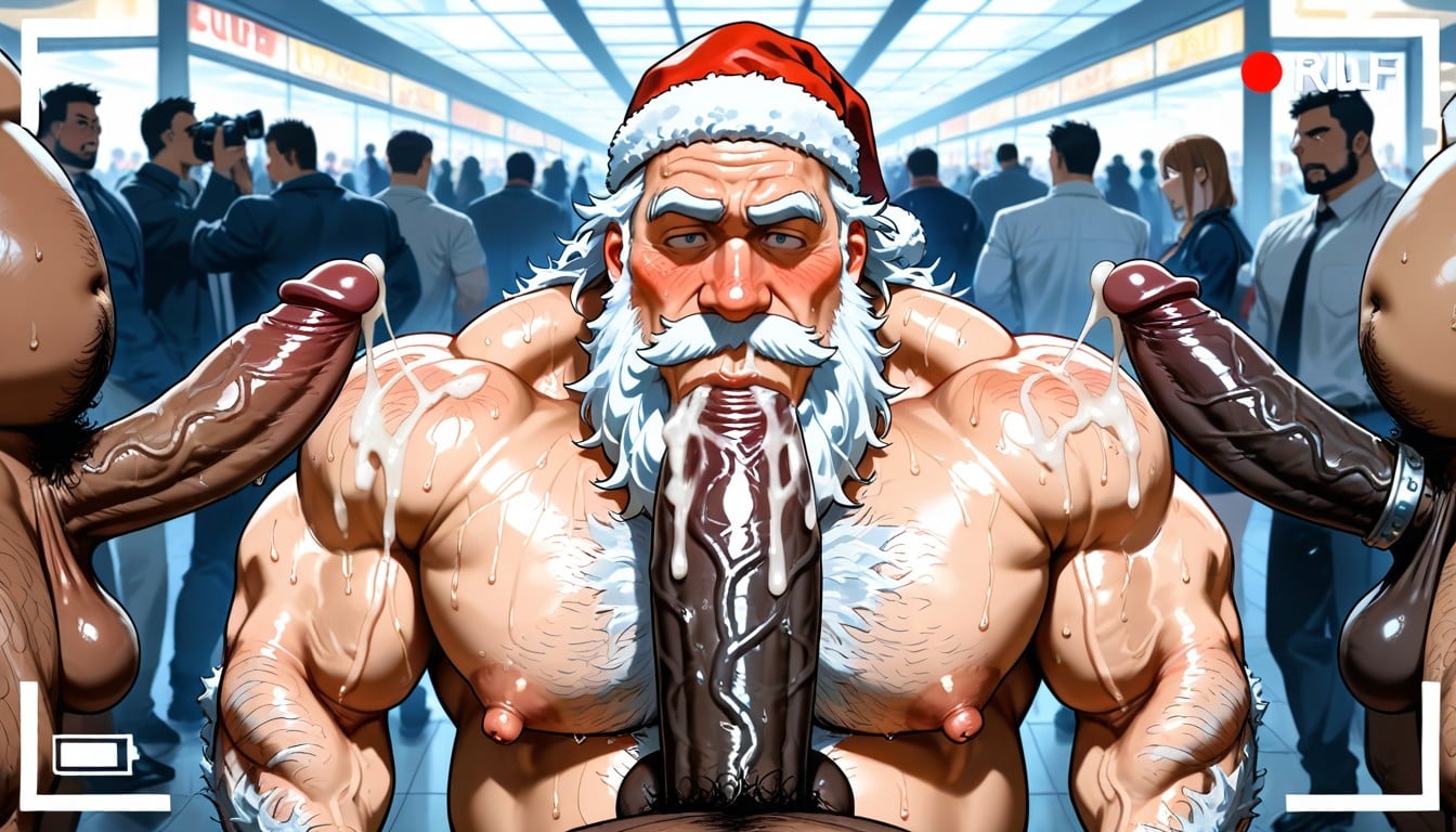 Indoor, Naked Tribesmen Around, Africa AI Gay Porn