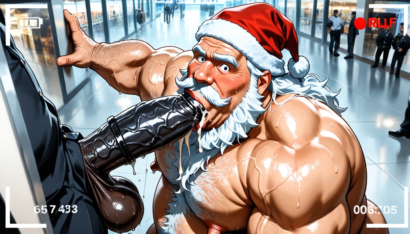 Lubricated, Dilf, Top Down AI Gay Porn