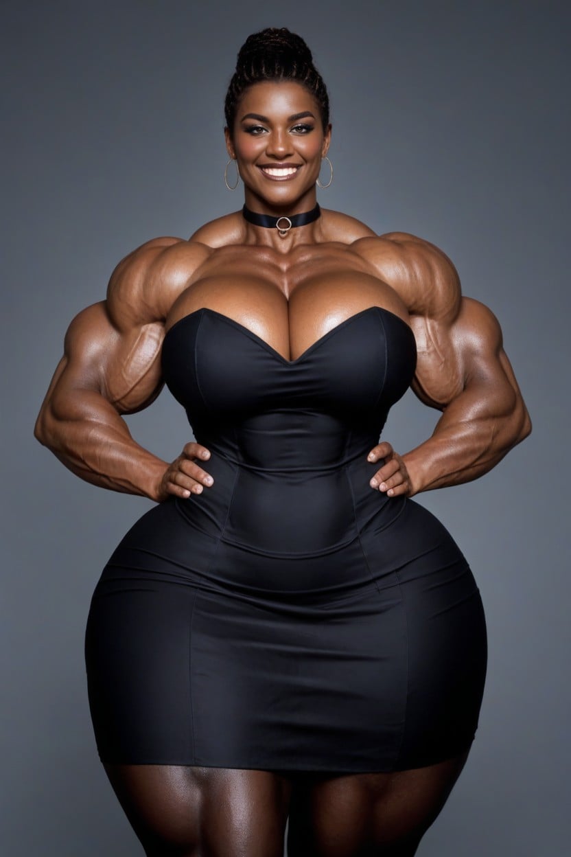 Steroids On Steroids, Huge, Professeur Porno IA Ebony