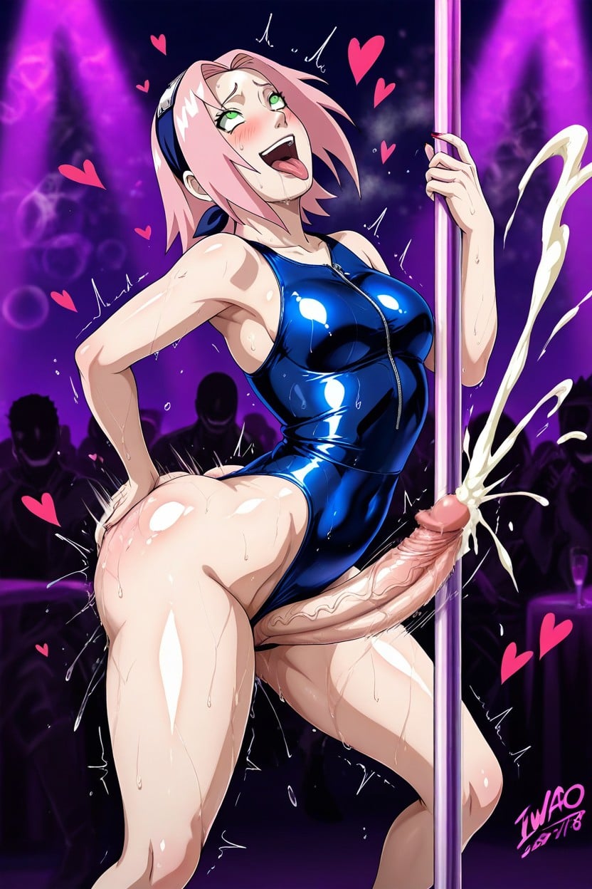 Tongue Out, High Detailed, Open Mouth Hentai IA