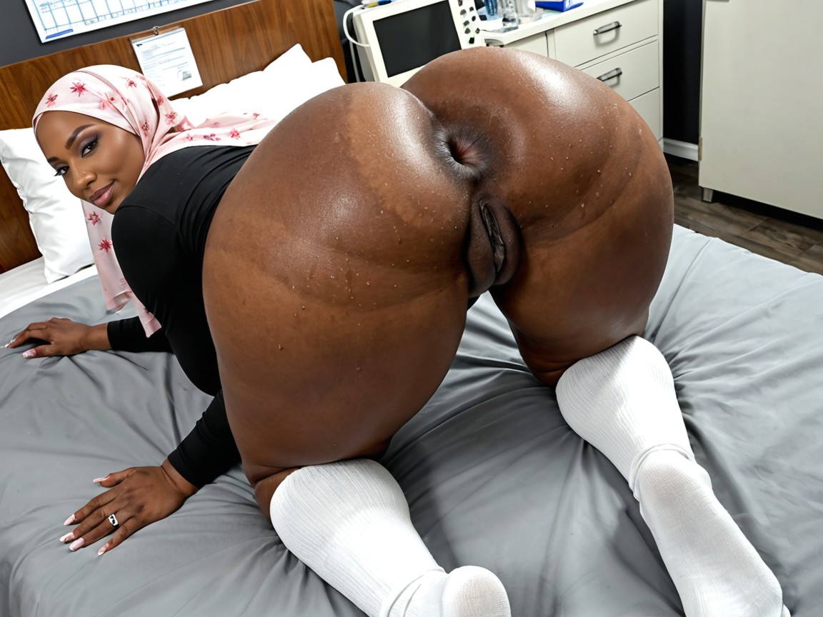 Bulging Butt, Full Body View, Massive Thighs AI Porn
