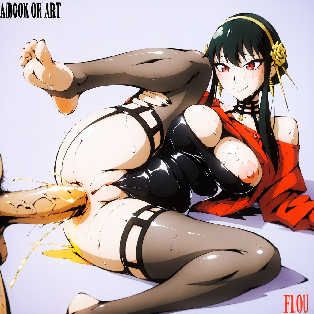 Foot Fetish, Anal Penetration, Showing Soles Hentai AI Porn