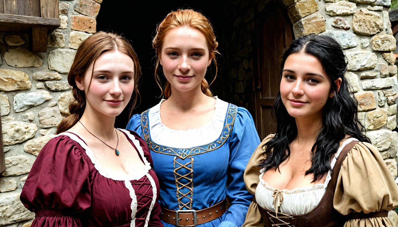 Peasant, Peasant Clothes, Cosplay AI Porn