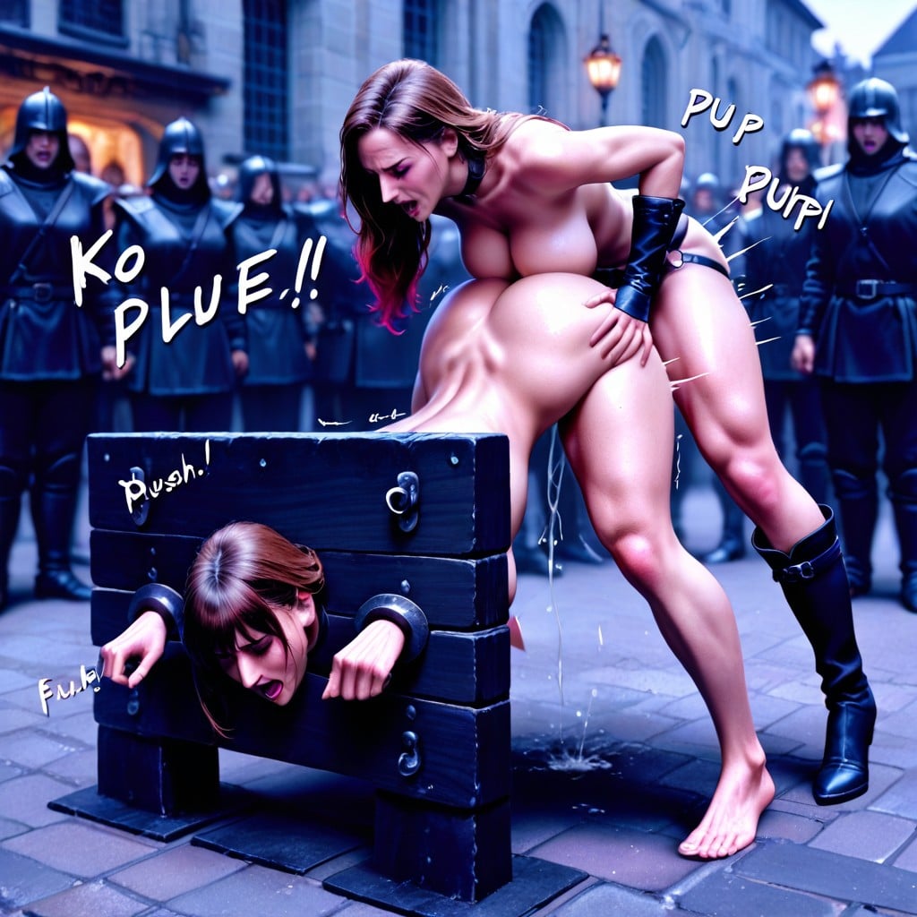 Brown Hair, Posesión De Picota, Bouncing Porno IA