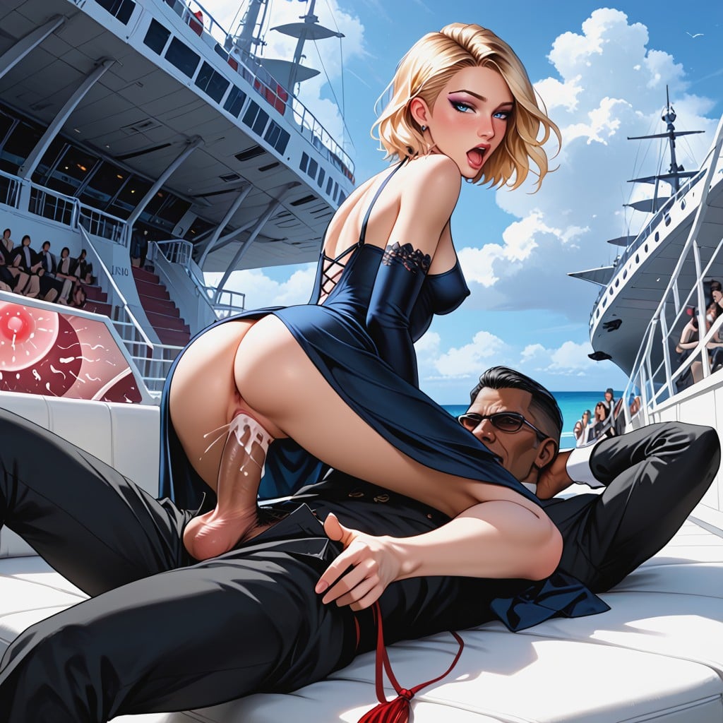 Small Breasts, Pussy Stretched, Hard Fucking AI Porn