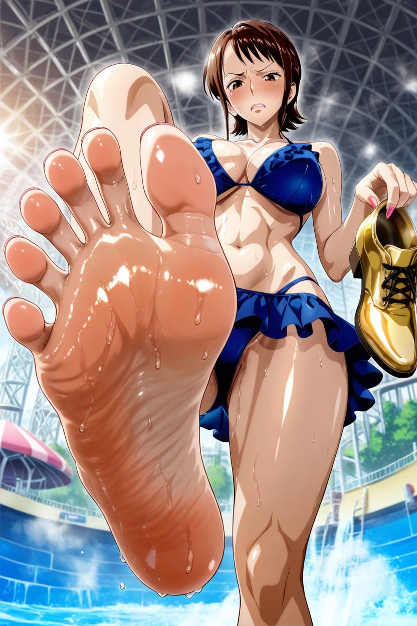 Smelly Feet, Disgust, Detailed Feet AI Porn