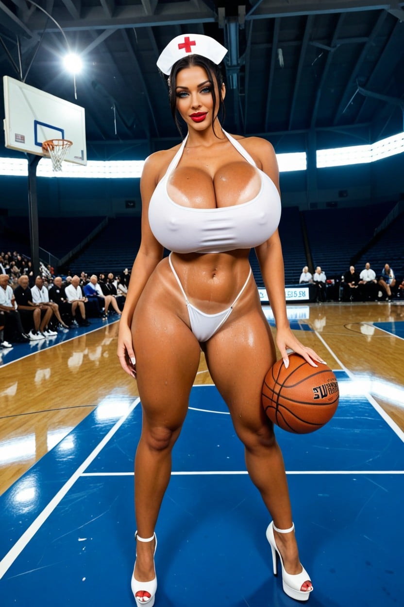 Standing, Bangs, 2 People AI Porn