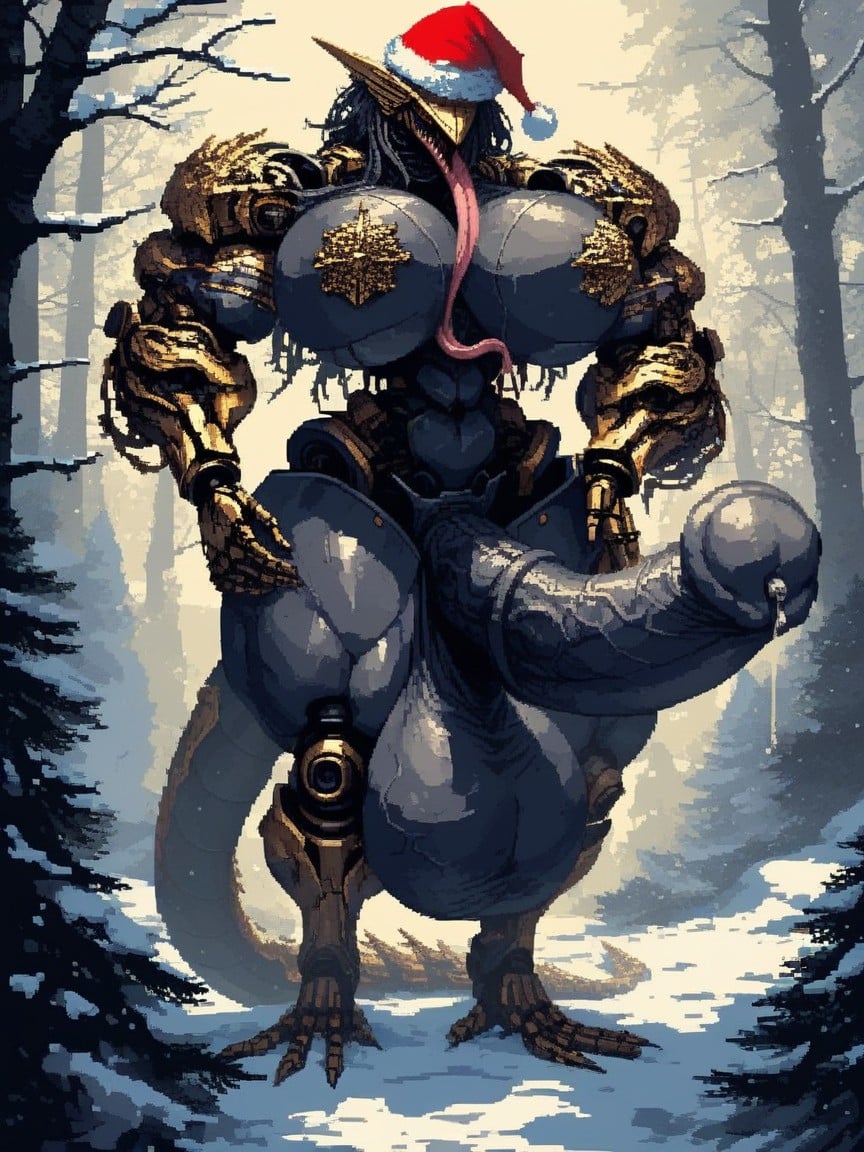 Monster, Robot Legs, Breast Expansion AI兽人黄片
