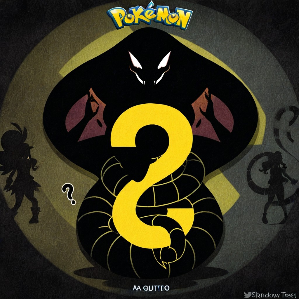 A Gigantic Yellow Question Mark To The Right, Arbok's Tail Inside Her Pussy, Hard Shadow AI Porn