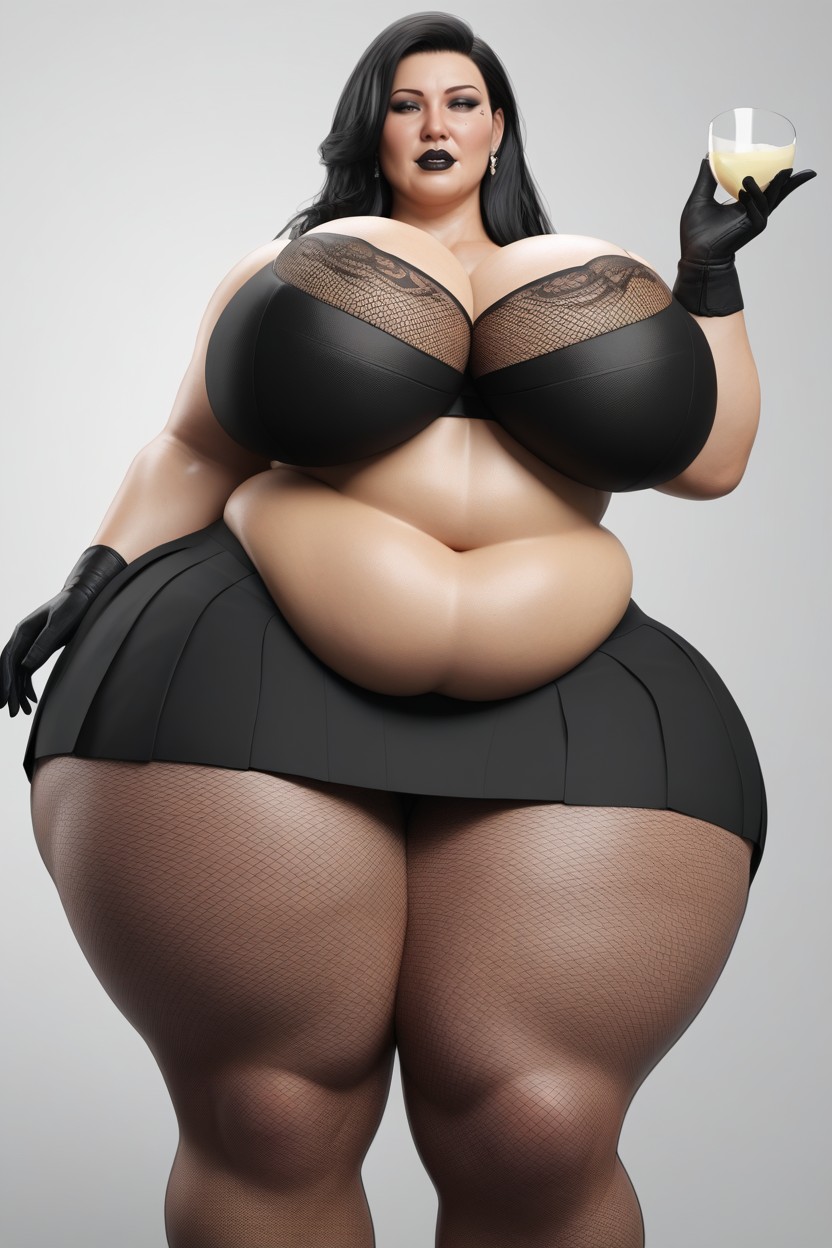Macromastia, Hot Milf Model, Massive Hips Porno IA