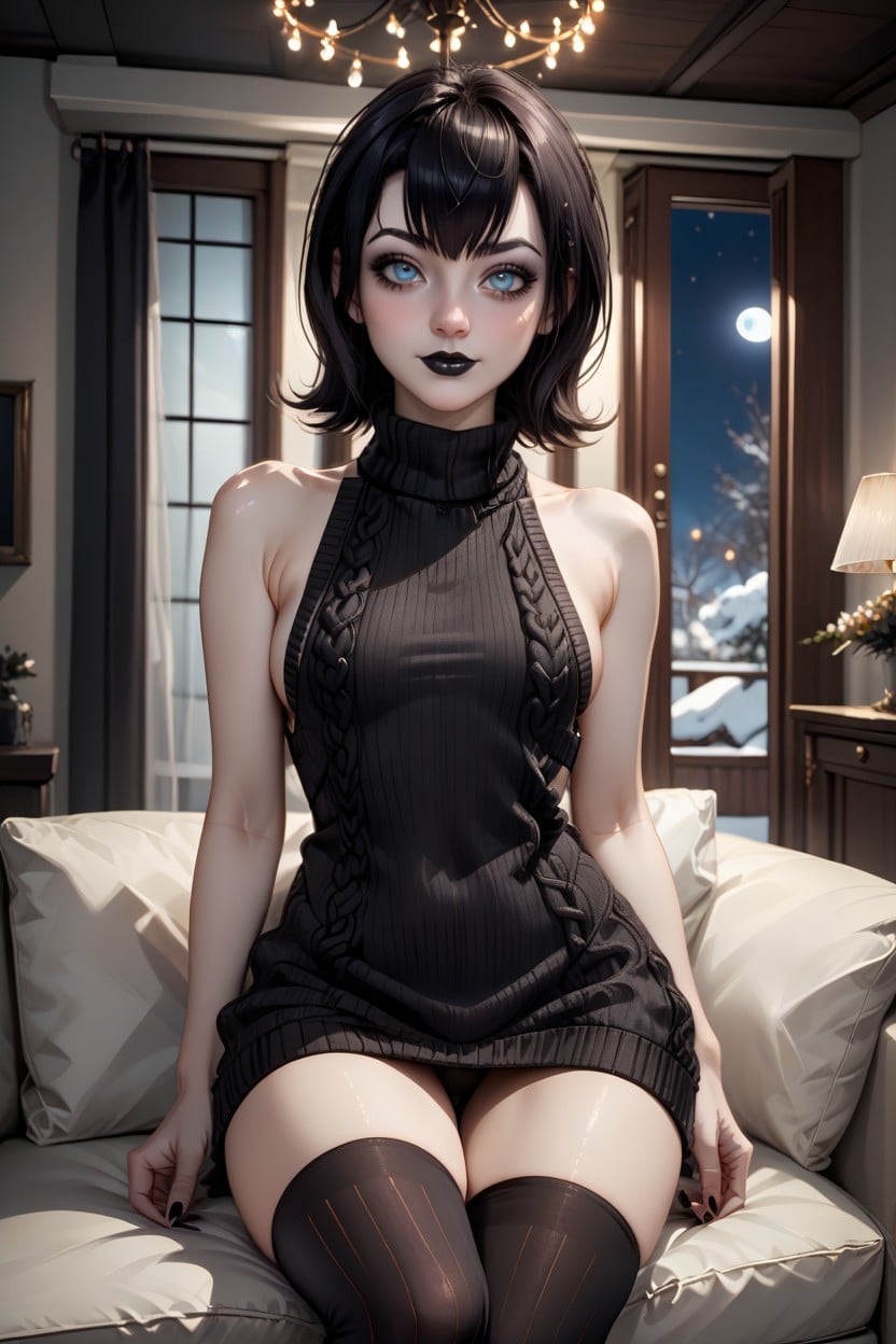 Living Room, Ultra High Resolution, Perfect Anatomy Hentai AI Porn