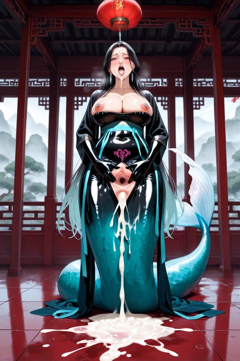 Gazebo, Ahegao, Motion Lines Hentai AI Porn