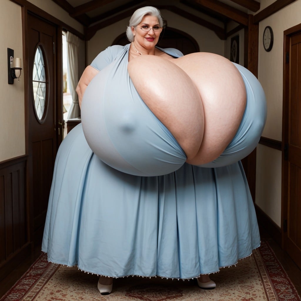 Américaine, 60+, Modèle Porno IA