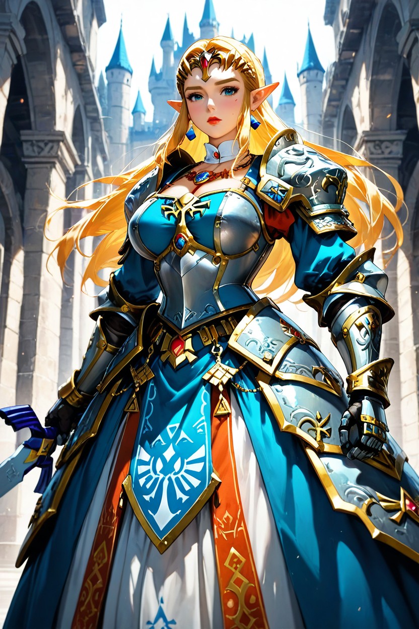 Wearing Armored Dress, 18+, Legend Of Zelda AI Porn