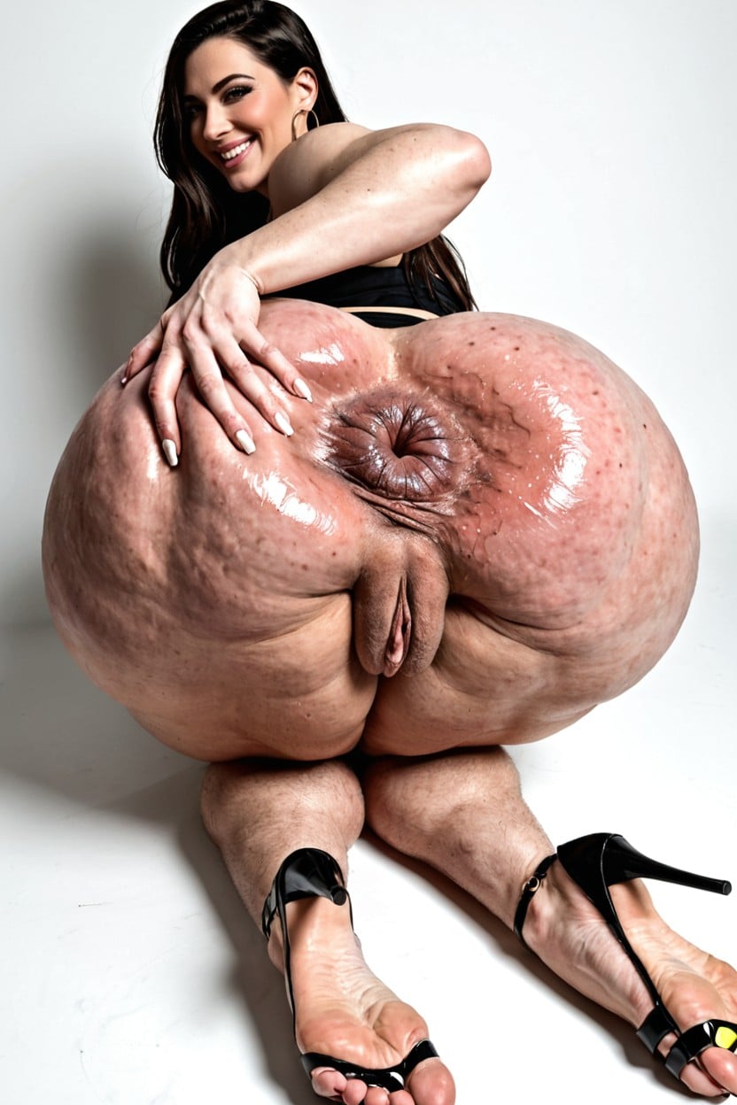 Hyper Disgusting Anus, Hyper Detailed Butt, Hyper Gross Anus AI Porn
