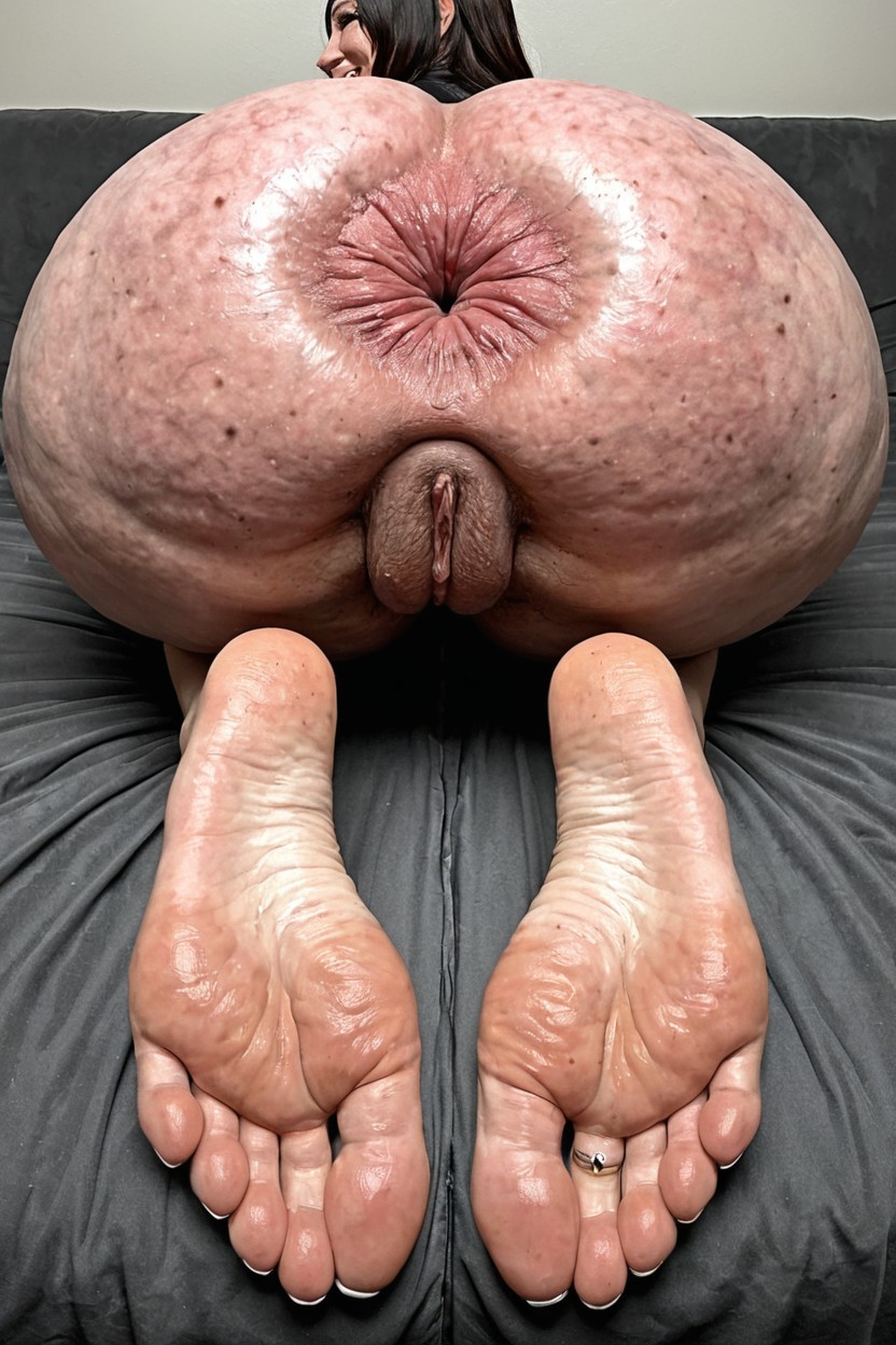 Tired, Soles Up, Hyper Gross Anus AI Porn