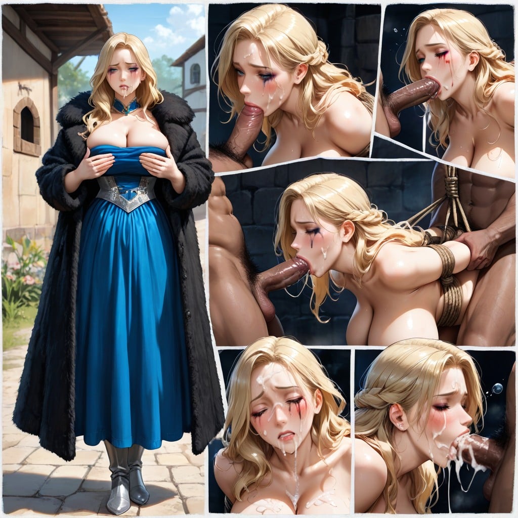Black Cock, Outdoors, Medieval Boots Hentai AI Porn