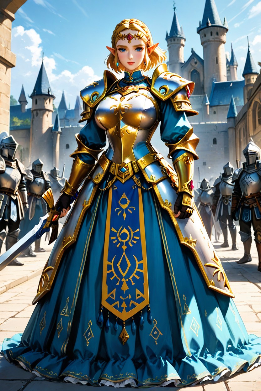 18+, Princess Knight, Legend Of Zelda AI Porn