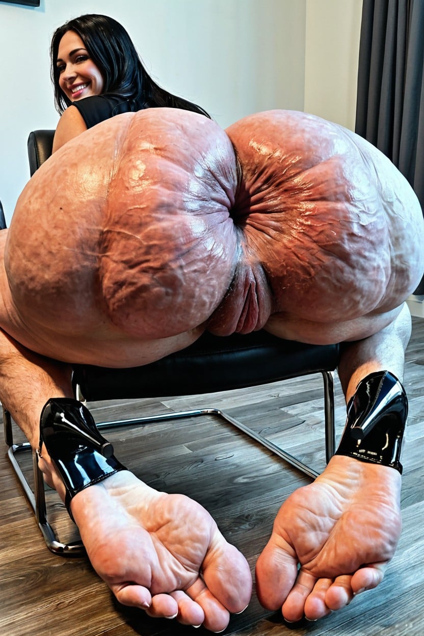 Hyper Tall Sides Of Feet, Random Facial Details, Hyper Massive Balls Of Feet AI Porn