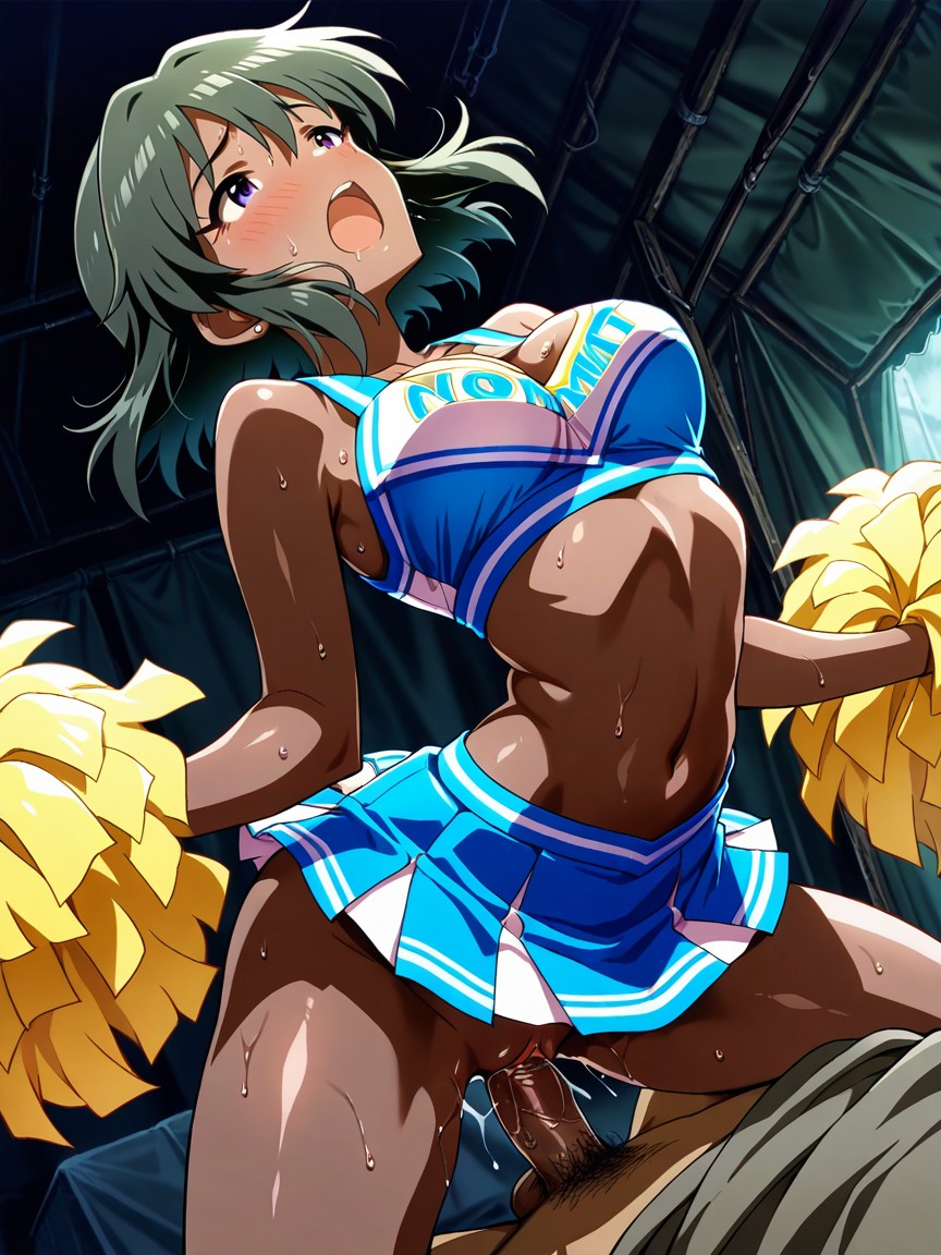 On Top, 18+, Shiny Skin Hentai AI Porn