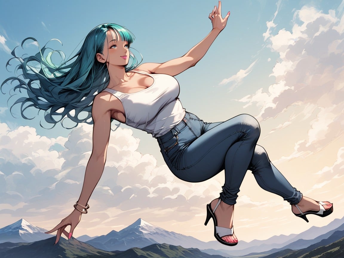 Flying Forward, Blue Hour, 30+ Hentai AI Porn