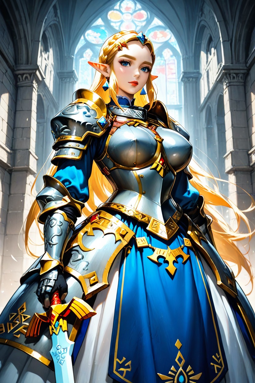 No Skin Showing, Armored Skirt, Princess Porno IA