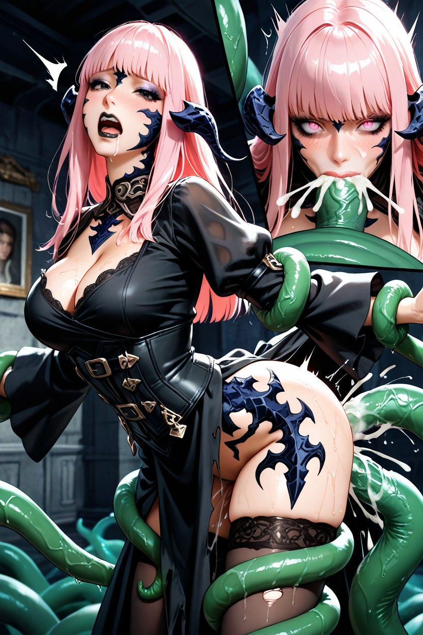 Au Ra Raen From Final Fantasy Xiv, Titfuck, Wet Clothes Hentai AI Porn