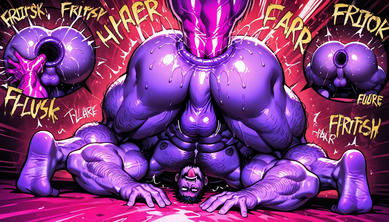 From Below, Sweat, Piston Porno IA Gay