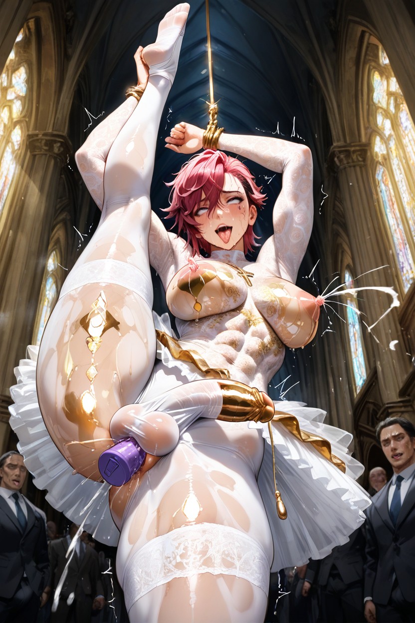 Squirting, Tutu, Golden Liquids Hentai AI Porn
