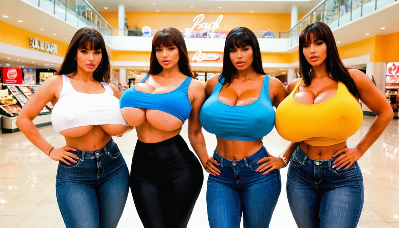 Seductive Body, Full Lips, Hips Wider Than Shoulders AI Porn