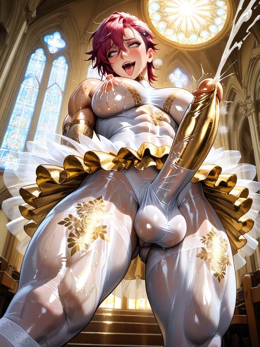 Trembling, Steam, Oiled Skin Hentai AI Porn