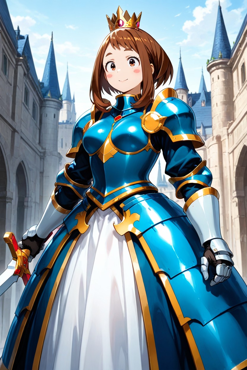 Castle Background, Princess, Royal Face Porno IA