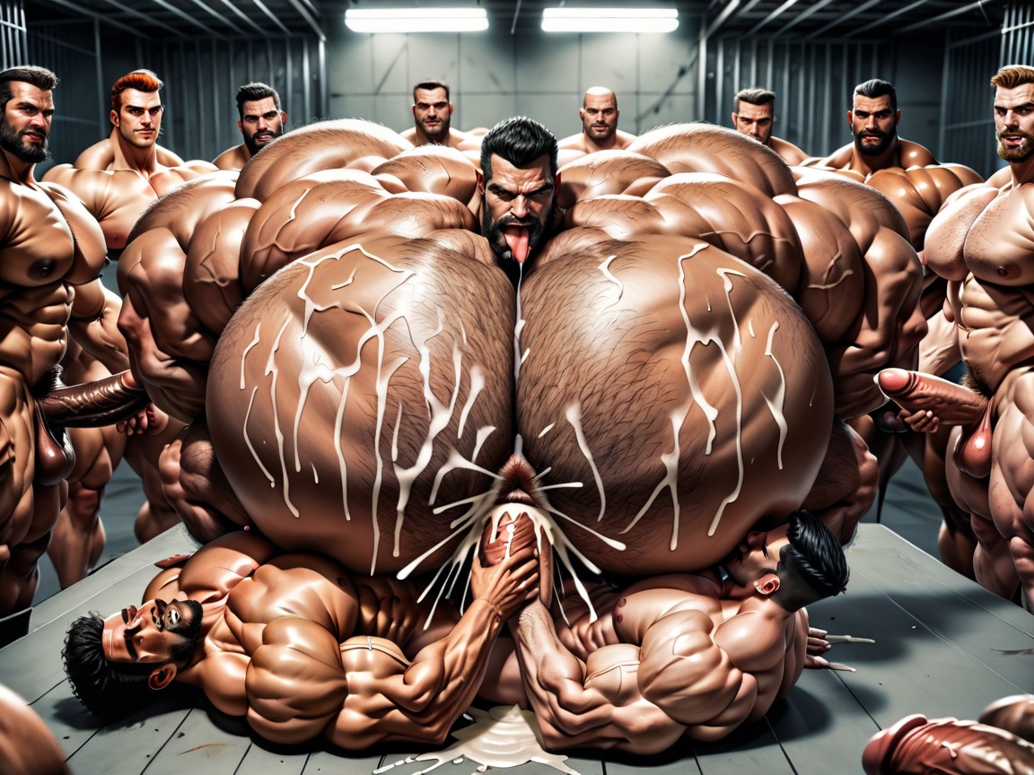 Many Huge Hyper Thick Cocks Everywhere, All Anal Sex, Huge Hyper Nipples ゲイAIポルノ