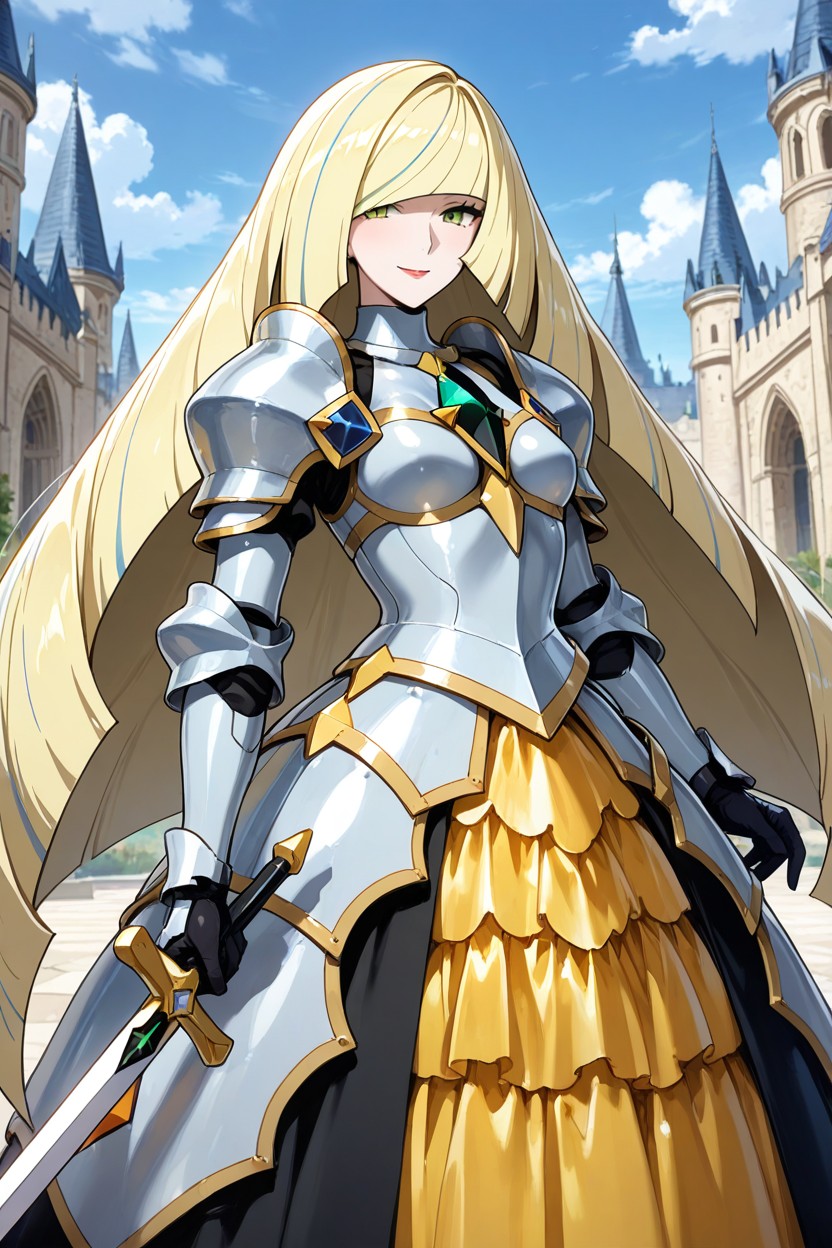 Extremely Intricate Dress, Close Up Shot, Front View AI Porn