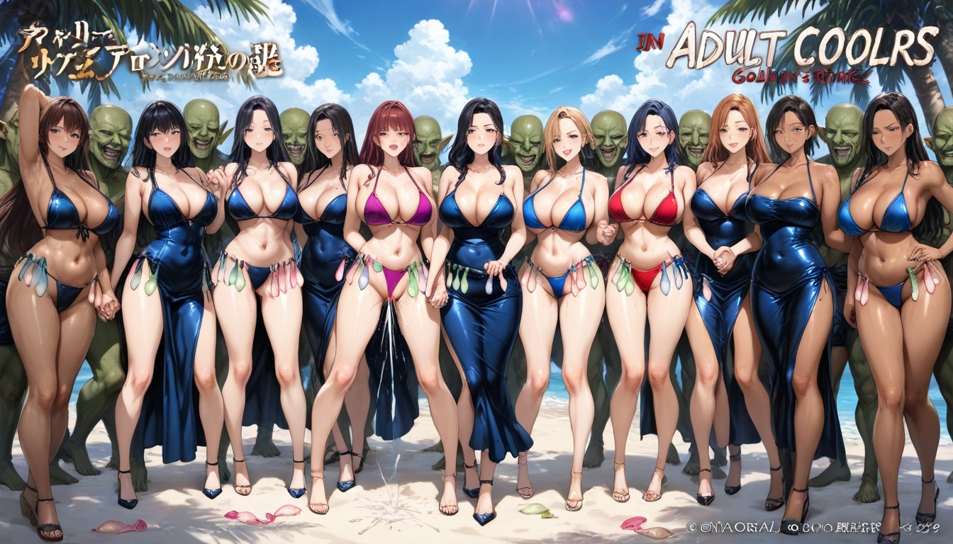 Various Haistyle, High Details, Goblin Sex AI Porn