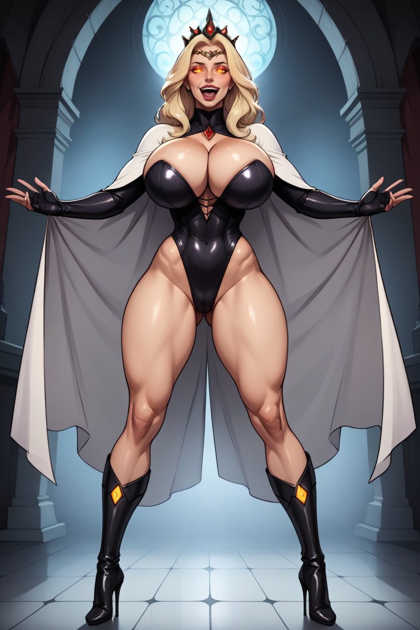 Sexy, Ultra Detailed, Lots Of Cleavage MILF AI Porn