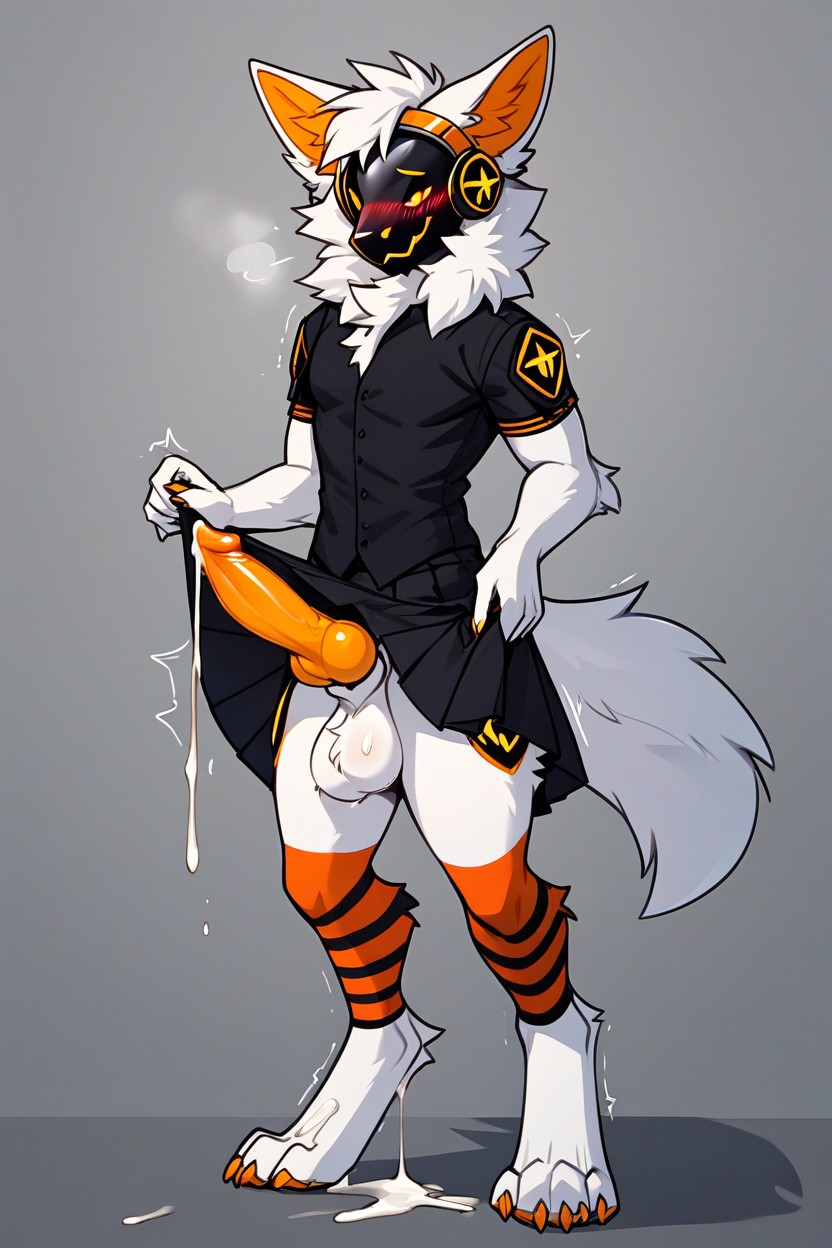Knot, De Pie, Teasing Furry IA