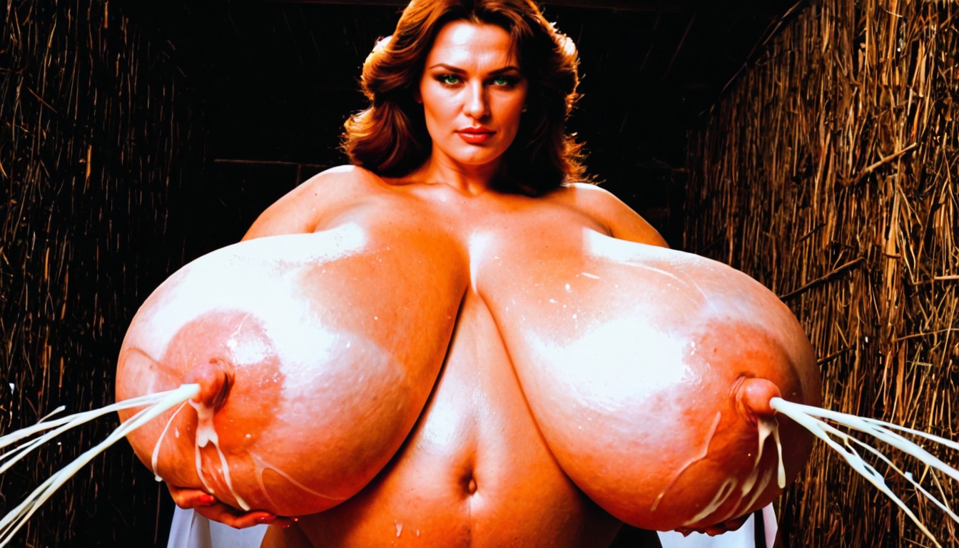 Russian, Voluptuous, Colossal Breasts AI Porn