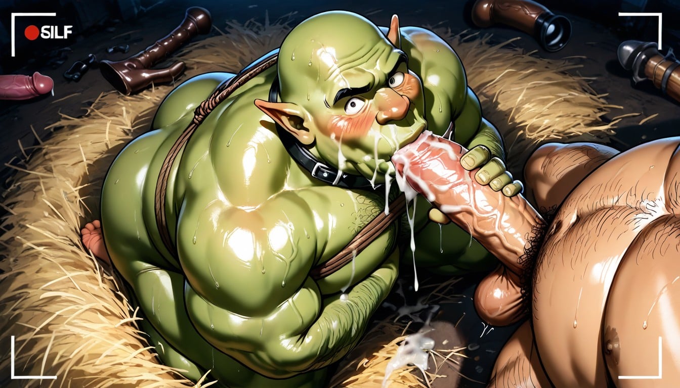 Hands On Cock, Mouthful, Tilted Angle Porno gay IA