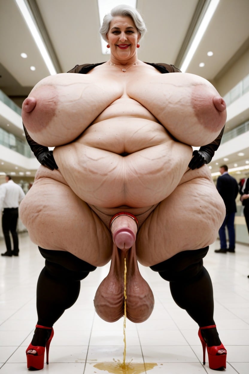 Spots On Face And Body, Fat Meaty Balls, Uncircumcised Shemale AI Porn