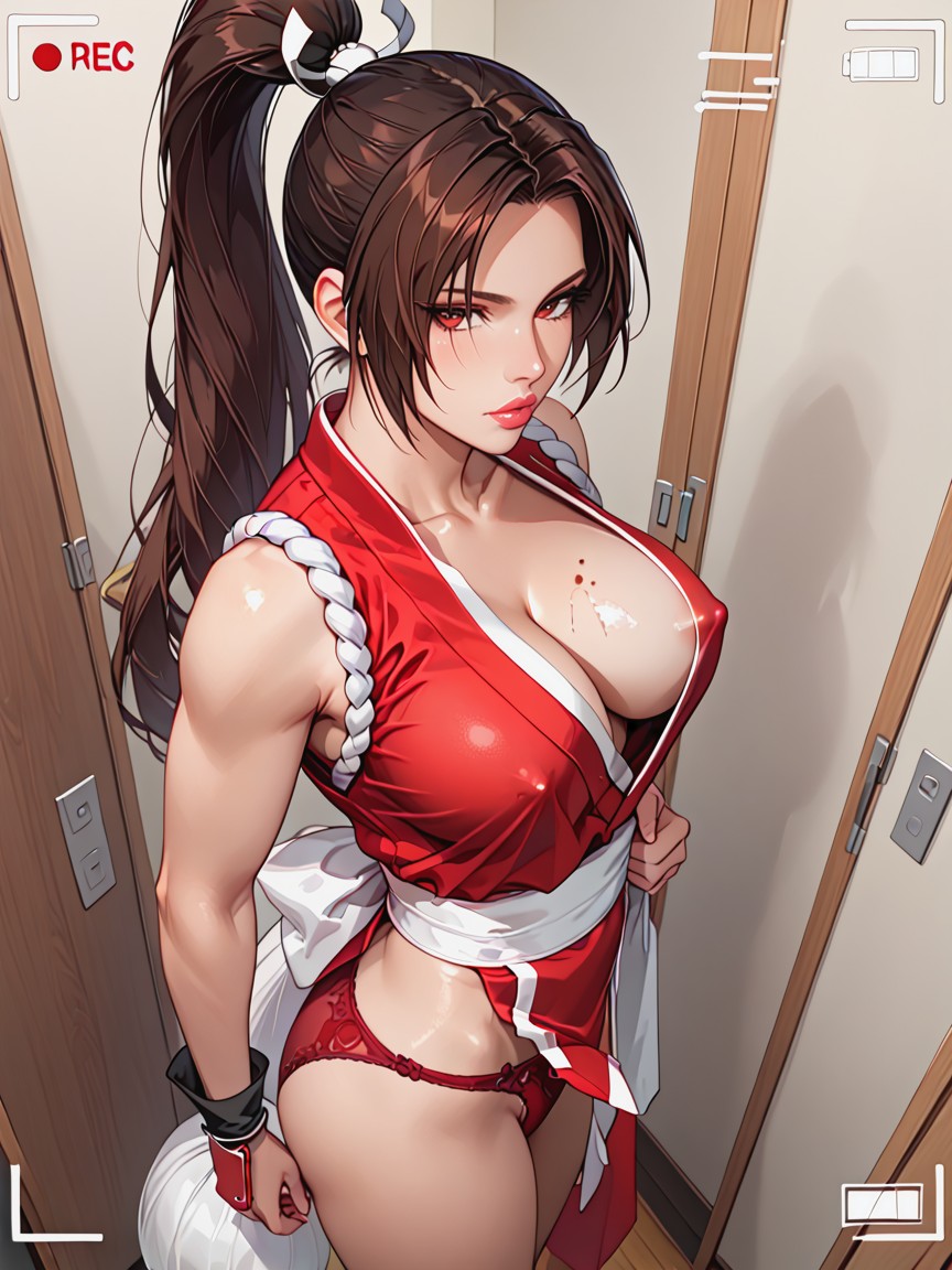 Bubble Butt, Cleavage, Detailed Face Hentai AI Porn