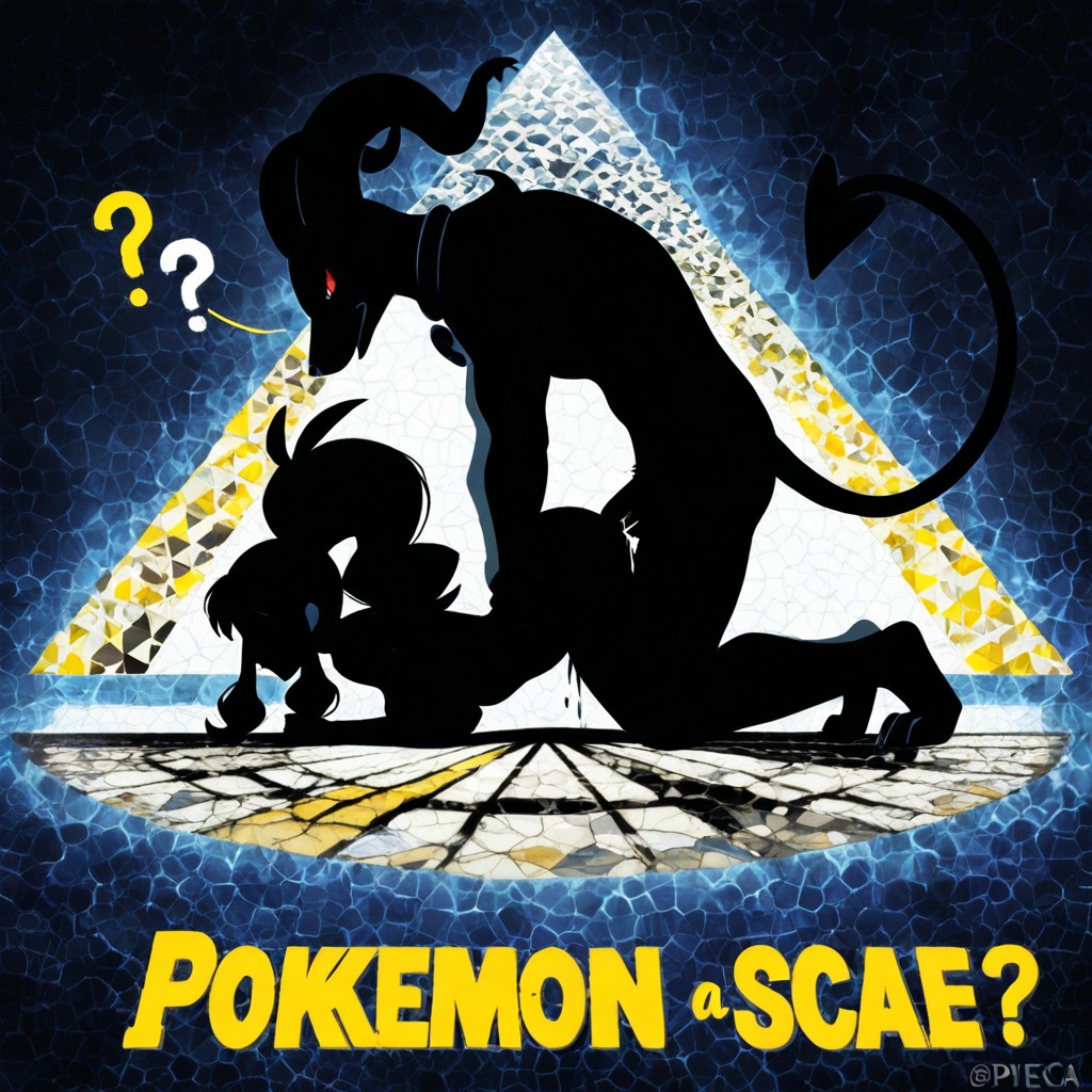 Backlit, Pokemon Watermark, Hard Shadow AI Porn