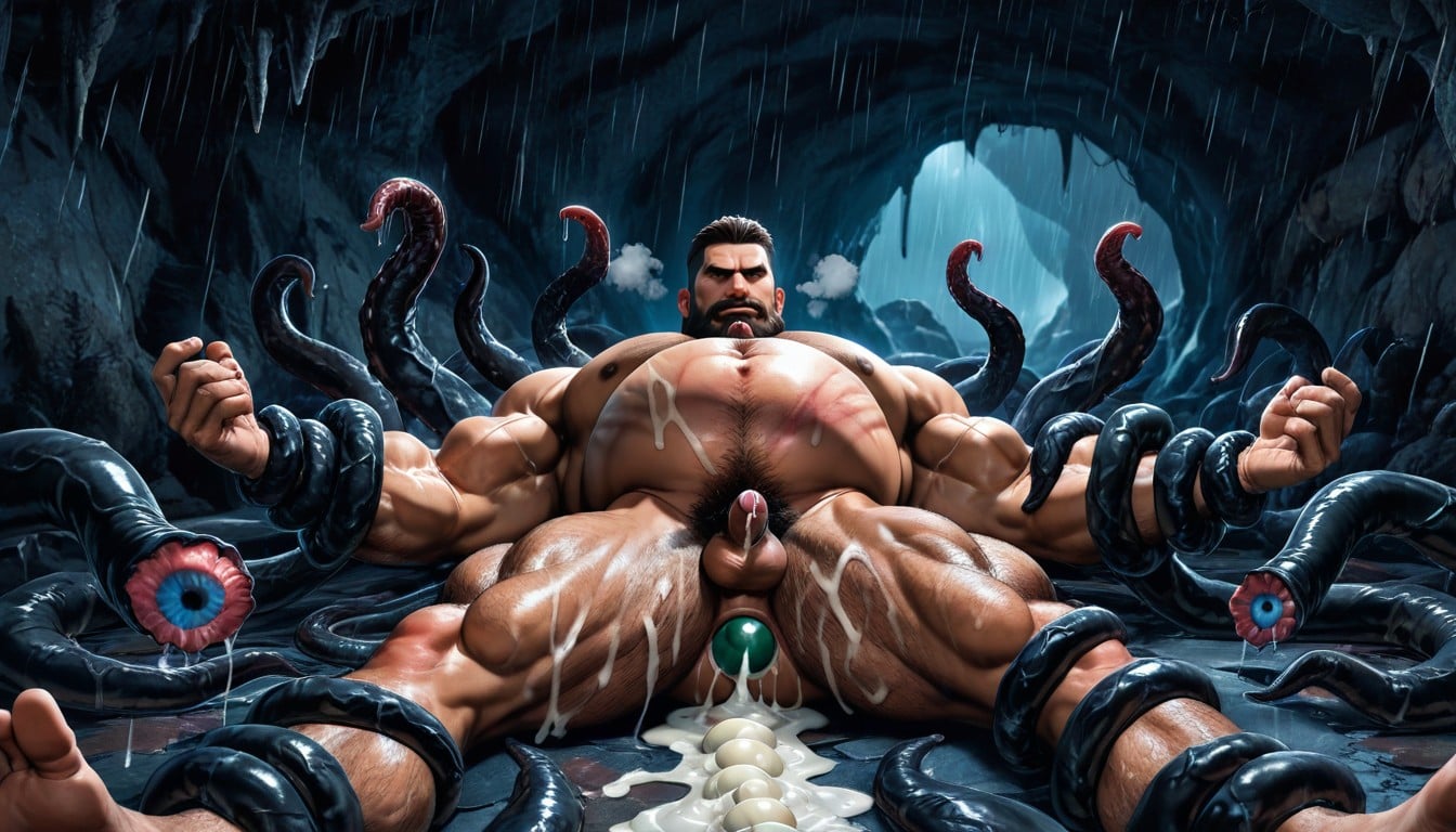 Mpreg, Dry Orgasm, Muscular Stomach Abnormal Deformation Pornografia gay com IA