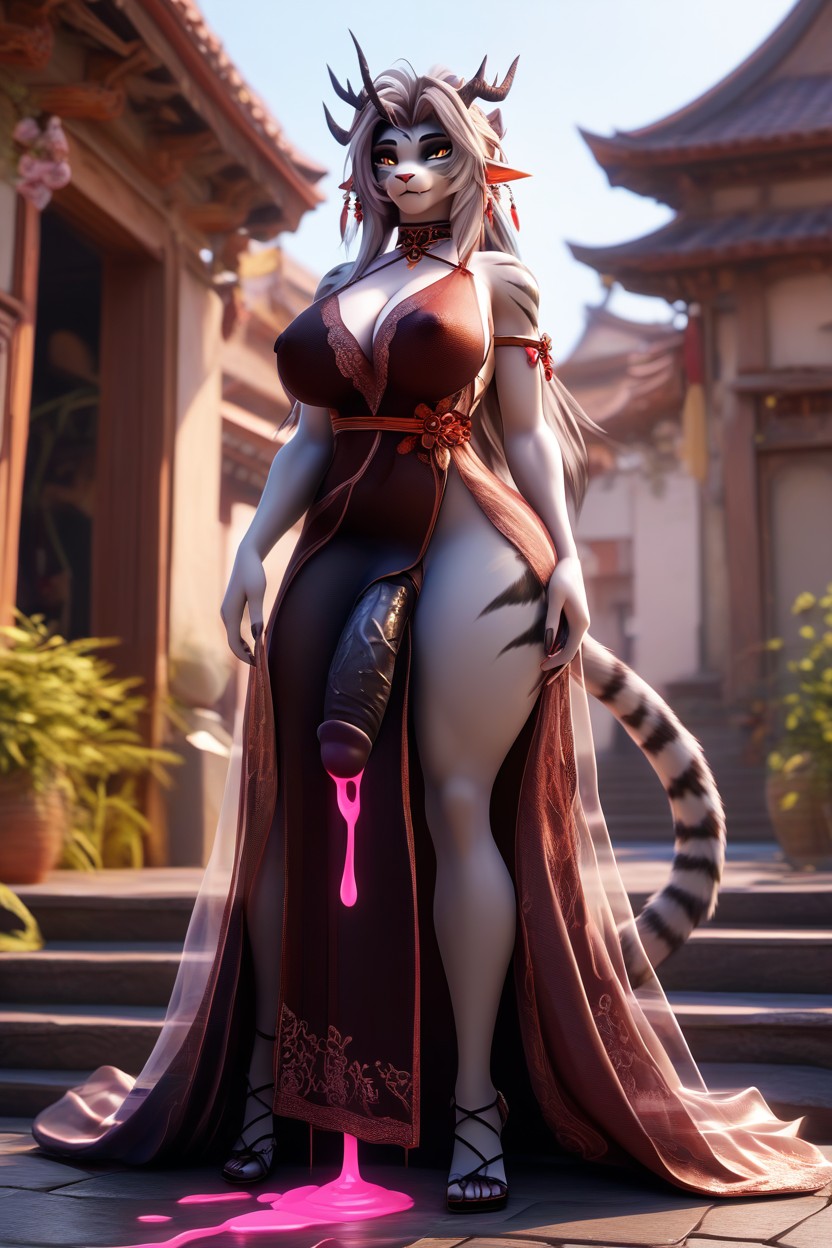 Solo, Nigalee, Hyper Furry AI Porn