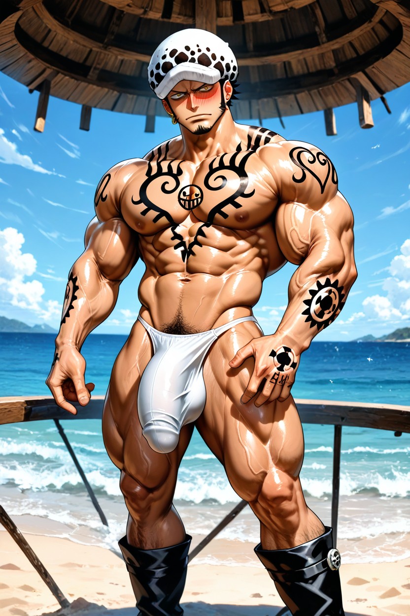 Hairy Pecs, Gigantesque, Hdr Porno IA Gay