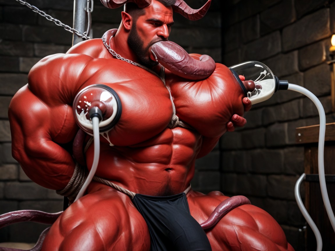 Rough Nipple Suck, Gigantesco, Large Shackles Porno gay IA