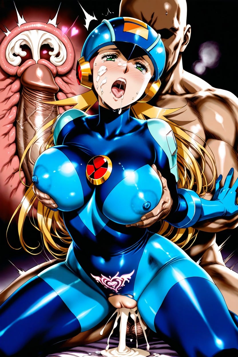 Girl, Headgear, Green Eyes Hentai AI Porn